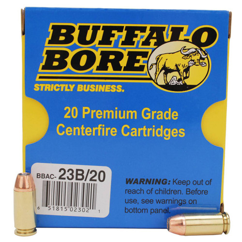 Buffalo Bore Heavy Strictly Business P Jacket HP Ammo