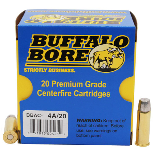 Buffalo Bore Heavy Strictly Business Rem Hard Cast Lead Flat Ammo