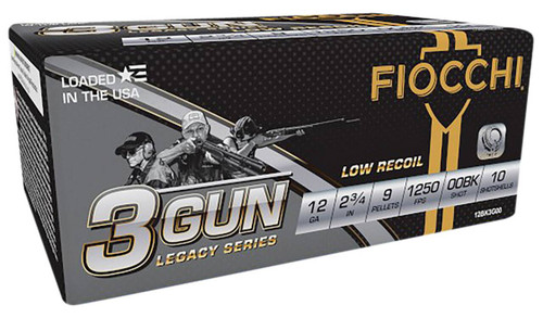 Fiocchi Gun Match Cartridge Buck Ammo
