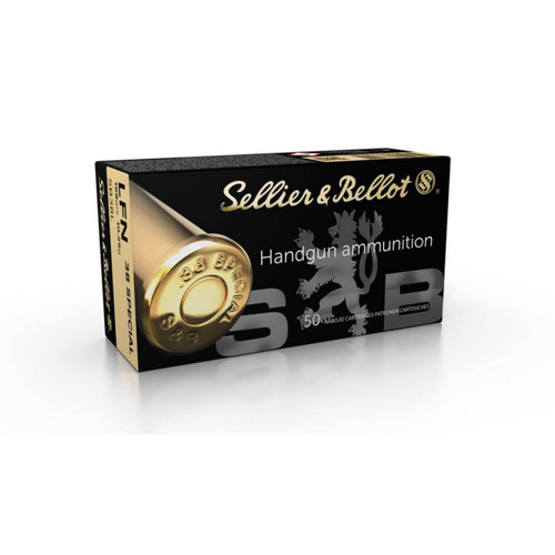 38 Special Ammo - Sellier & Bellot Subsonic Centerfire Ammo Lead Flat Nose Cartridge Sellier & Bellot Subsonic Centerfire Lead Flat Nose Cartridge Ammo