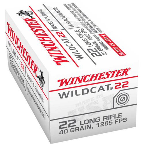 Winchester Wildcat High Velocity Lead Cartridge RN Ammo