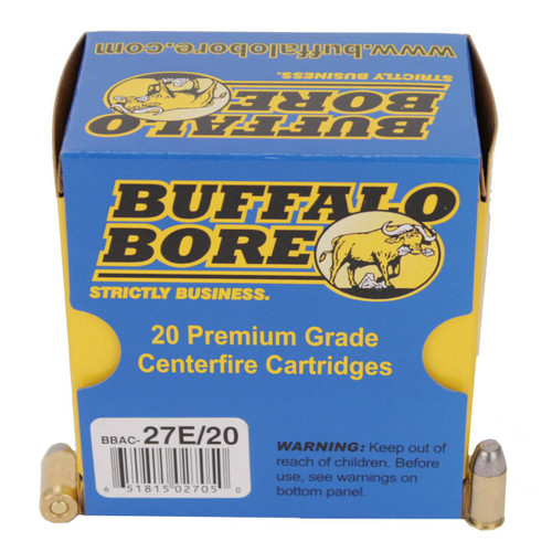 380 Auto Ammo - Buffalo Bore Ammo Standard Pressure Strictly Business Hard Cast Flat Nose Buffalo Bore Standard Pressure Strictly Business Hard Cast Flat Nose Ammo