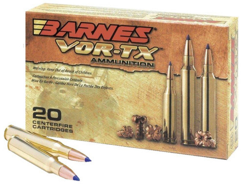 Barnes Vor-TX Hyper Velocity Centerfire TAC-TX Flat Base Cartridge Ammo