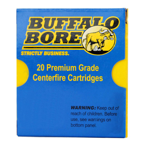 Buffalo Bore Personal Defense Strictly Business Luger P Jacket HP Ammo