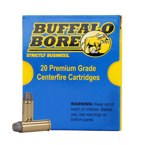Buffalo Bore Outdoorsman Strictly Business Hard Cast Flat Nose Ammo