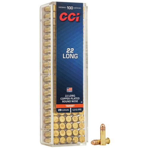 22 Long Ammo - CCI Target High Velocity Ammo Cartridge CPRN CCI Target High Velocity Cartridge CPRN Ammo