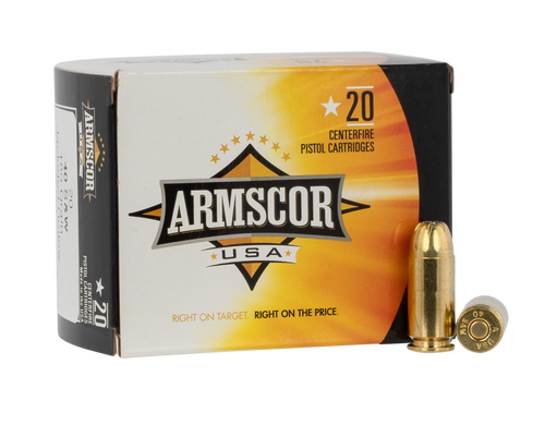 40 S&W Ammo - Armscor USA Case JHP Armscor USA Case JHP Ammo