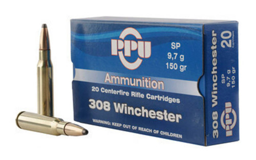 308/7.62x51mm Ammo - PPU SP PPU SP Ammo