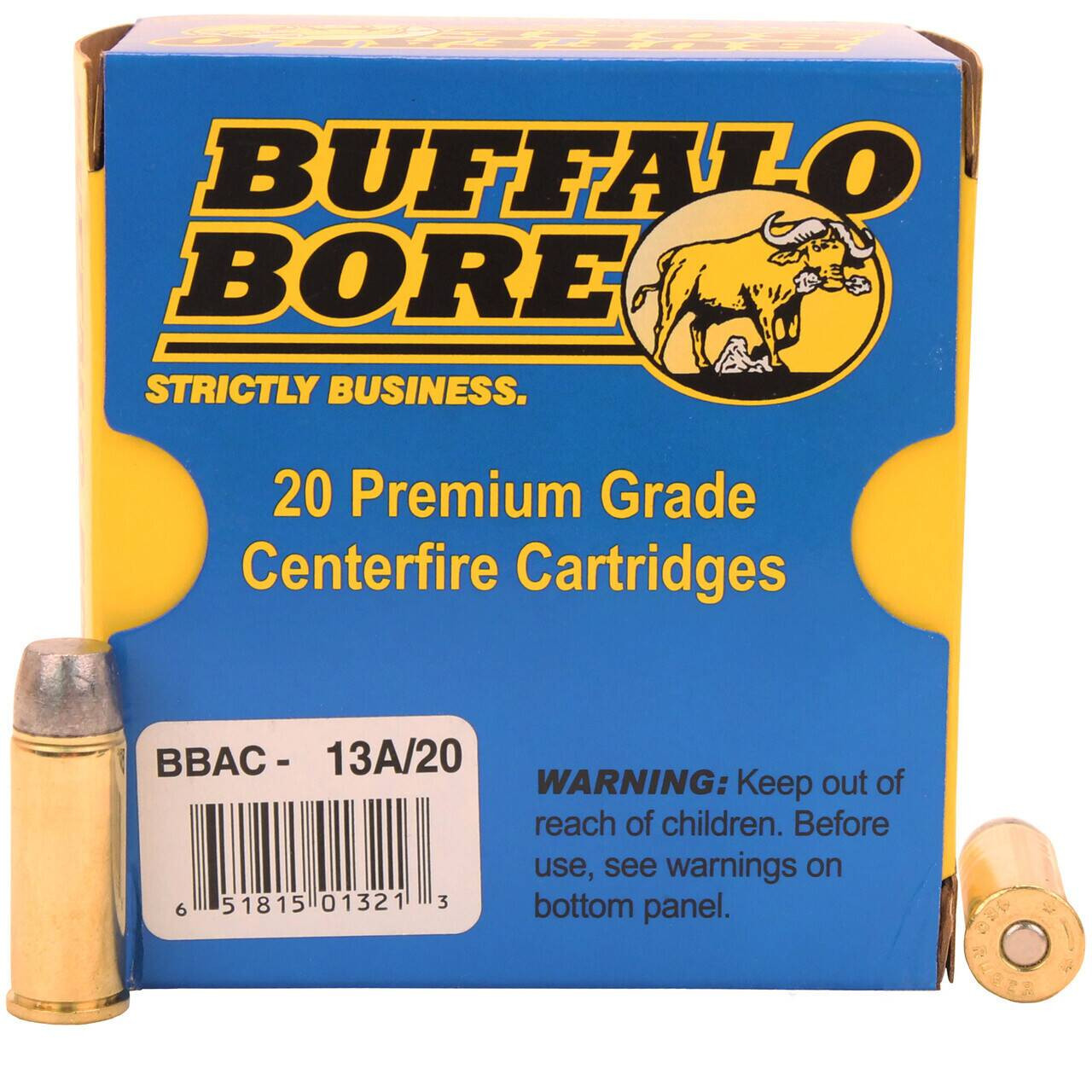 480 Ruger Ammo - BBA LBTLFN BBA LBTLFN Ammo