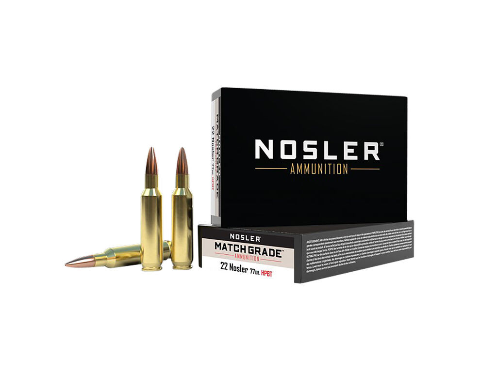 Match Grade Custom Competition Boat Tail Case HP Ammo