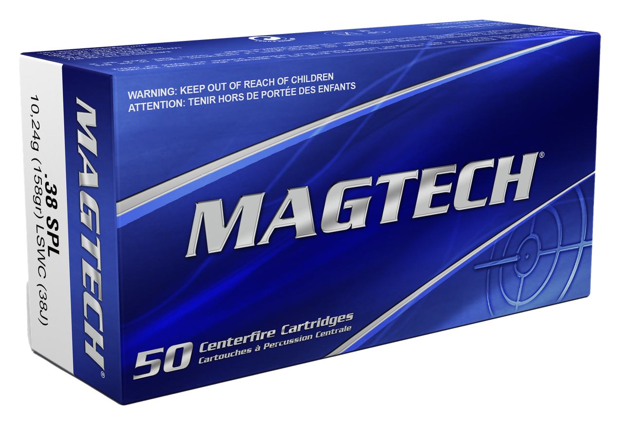 38 Special Ammo - Magtech RangeTraining Lead Semi Wadcutter Case Magtech RangeTraining Lead Semi Wadcutter Case Ammo