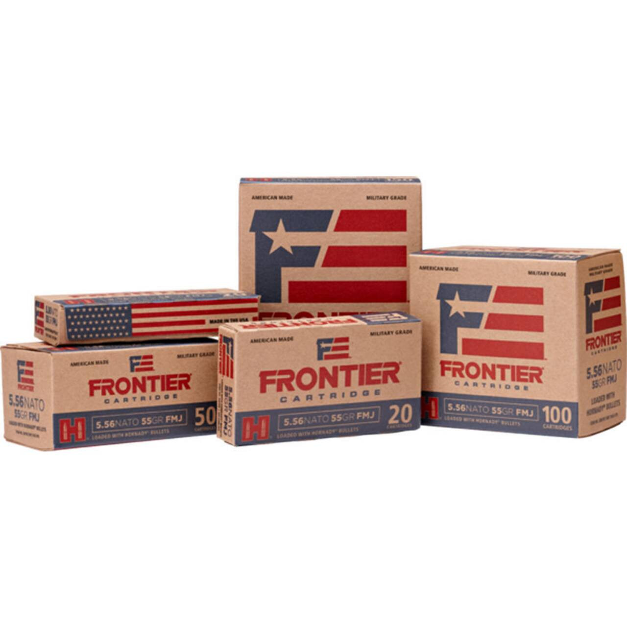 Hornady Frontier Hyper Velocity Centerfire X Cartridge FMJ Ammo