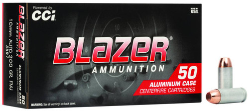 CCI Blazer Subsonic Centerfire Cartridge TMJ Ammo