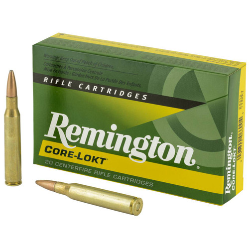 Core-Lokt Hyper Velocity Centerfire Remington Cartridge JSP Ammo
