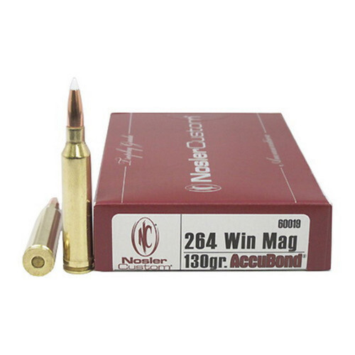 Nosler Trophy Grade Hyper Velocity Centerfire AccuBond Cartridge Ammo