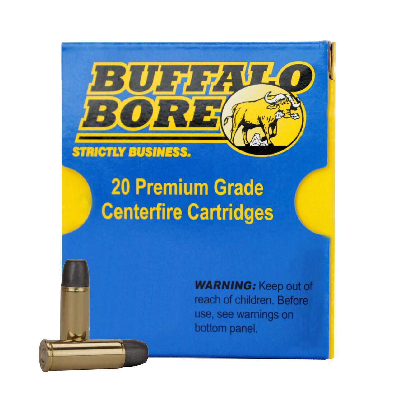 Buffalo Bore Outdoorsman Strictly Business P Lead Flat Nose Ammo