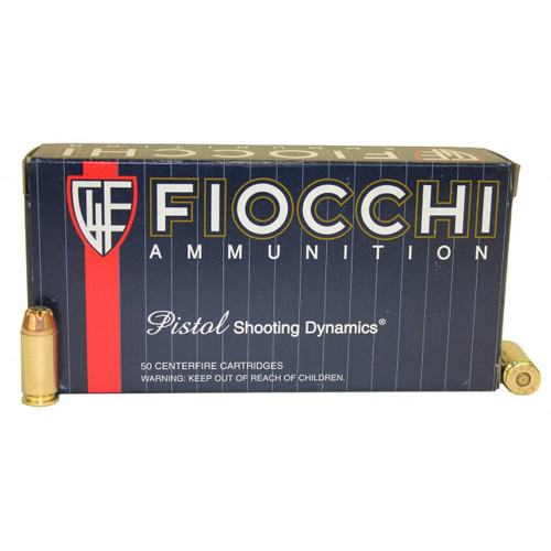 Fiocchi Shooting Dynamics Subsonic Centerfire Smith & Wesson Cartridge JHP Ammo