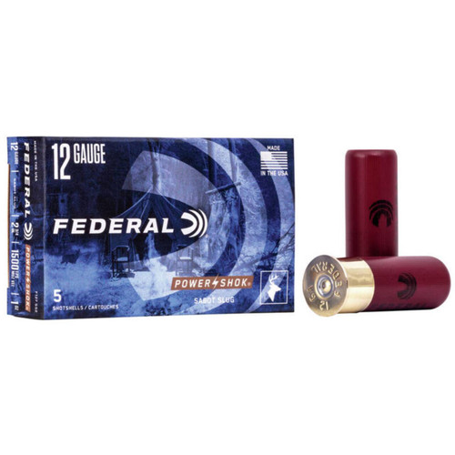 Federal Power-Shok Sabot Cartridge 1oz Ammo