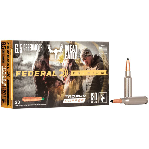 Federal Trophy Copper Hyper Velocity Centerfire Cartridge Ammo