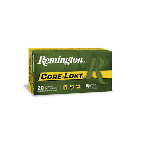 Remington Core-Lokt Hyper Velocity Centerfire Pointed SP Core Lokt Cartridge Ammo