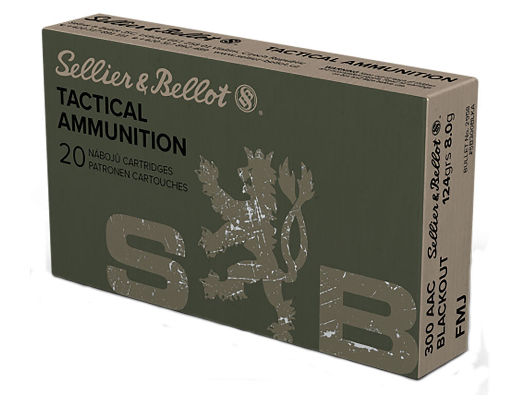 300 AAC Blackout Ammo - Sellier & Bellot Case FMJ Sellier & Bellot Case FMJ Ammo