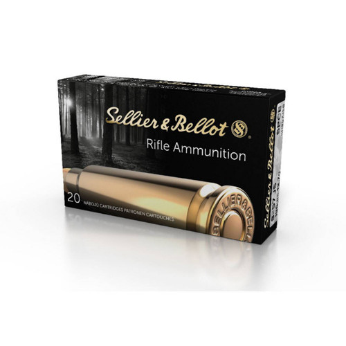 8mm Mauser Ammo - Sellier & Bellot Hyper Velocity Centerfire Ammo SP Cut Through Edge Sellier & Bellot Hyper Velocity Centerfire SP Cut Through Edge Ammo