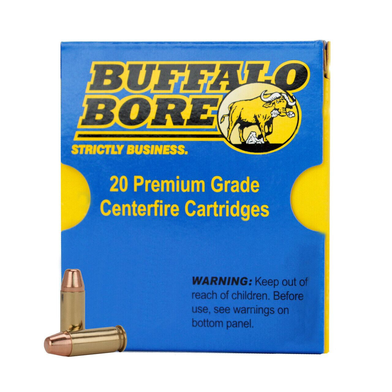 Buffalo Bore Personal Defense Strictly Business P Hard Cast Flat Ammo