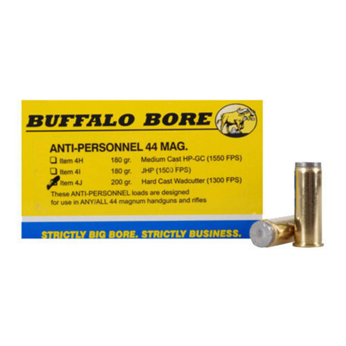Buffalo Bore AntiPersonnel Strictly Business Rem Hard Cast Wadcutter Ammo