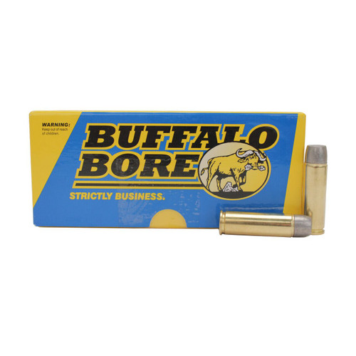 500 S&W Mag Ammo - Buffalo Bore Ammo Personal Defense Strictly Business Gas Checked Lead Flat Buffalo Bore Personal Defense Strictly Business Gas Checked Lead Flat Ammo