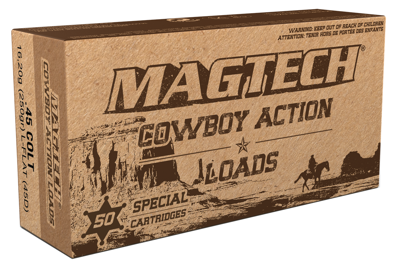 Magtech Cowboy Action Lead Flat Nose Case Ammo