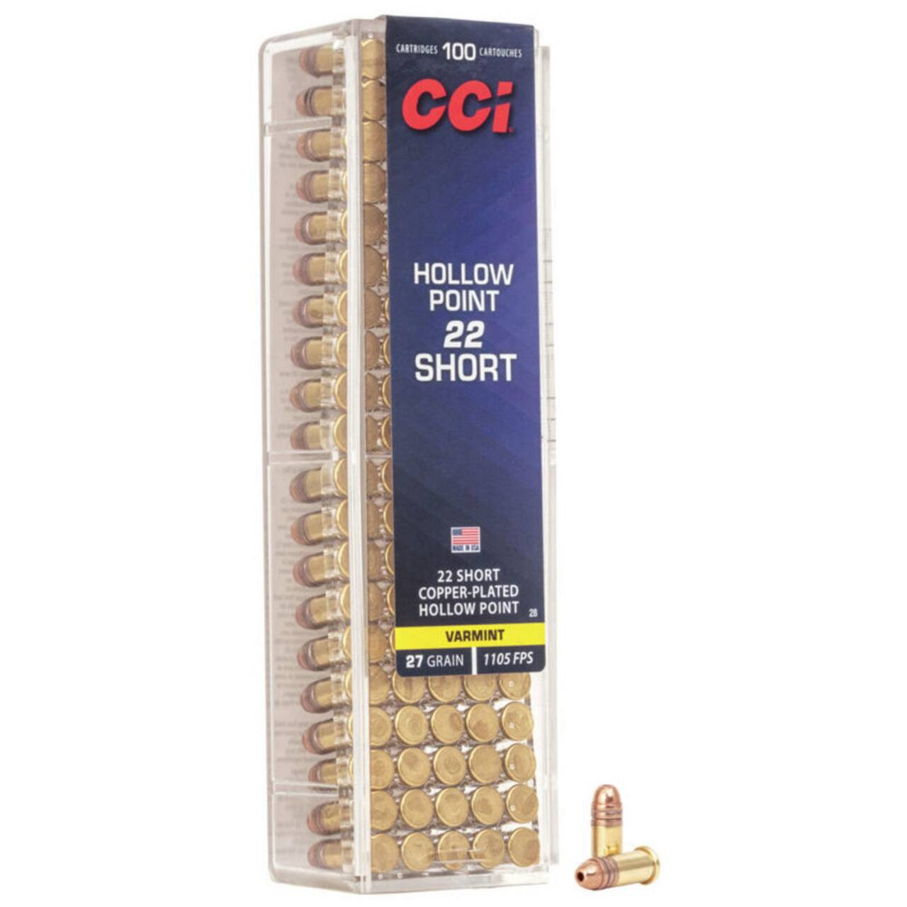 CCI Varmint Standard Velocity CP Cartridge HP Ammo