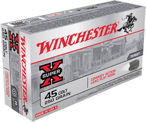 Winchester Super-X Subsonic Centerfire Lead Flat Nose Cartridge Ammo