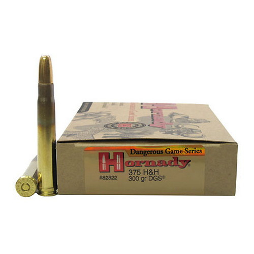 Hornady Dangerous Game HH Solid DGS Ammo