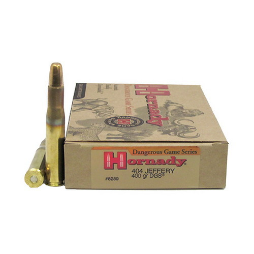 Hornady Dangerous Game Solid DGS Ammo