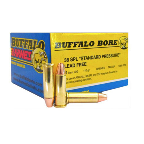 Buffalo Bore 20G20 Standard Pressure Strictly Business Barnes TAC XP Lead Ammo