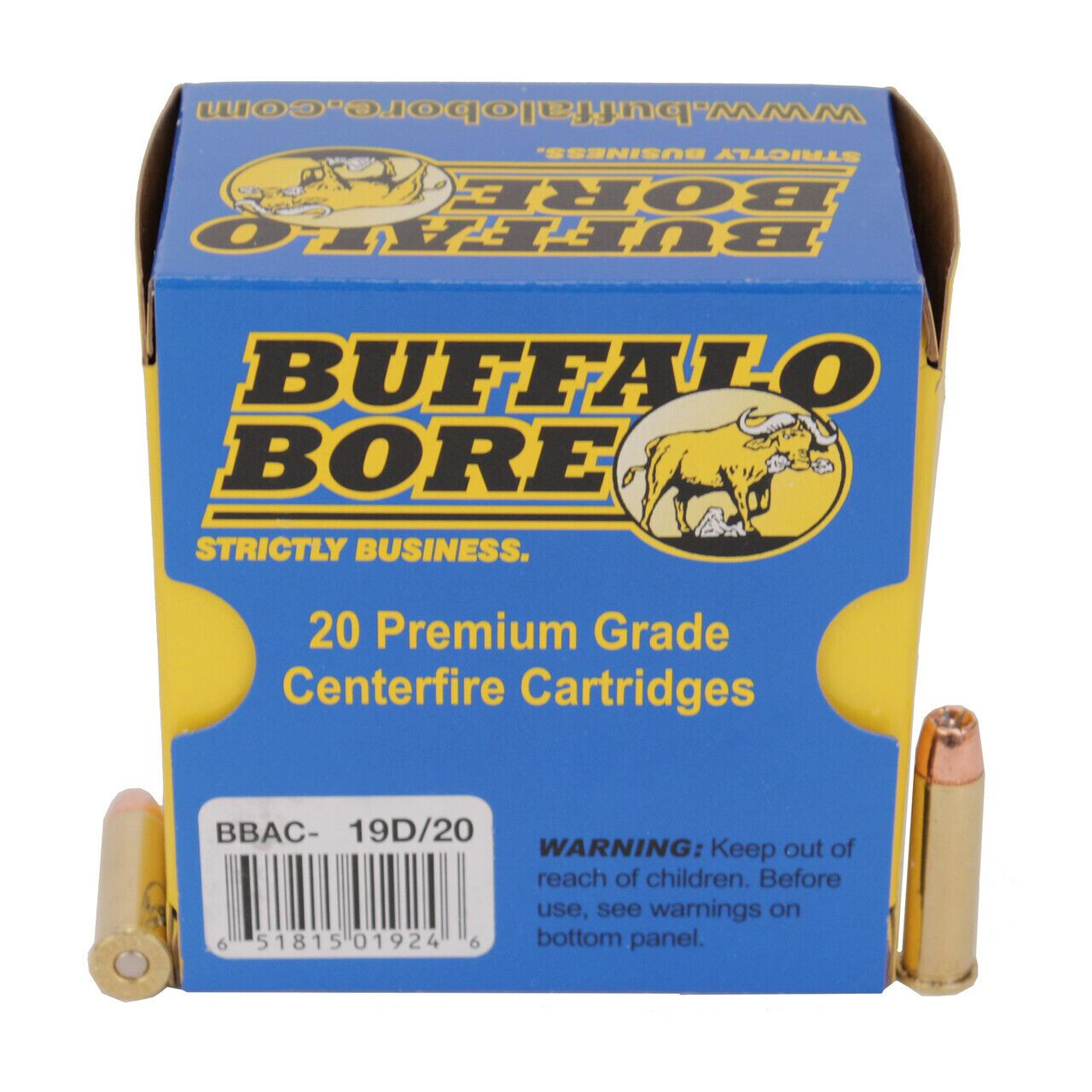 Buffalo Bore Heavy Strictly Business Jacket HP Ammo
