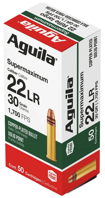 Aguila Supermaximum Hyper Velocity CPFP Cartridge Ammo