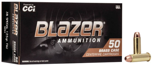 CCI Blazer Subsonic Centerfire Cartridge FMJ Ammo