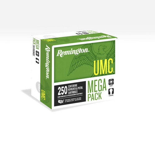 9mm Ammo - Remington UMC Standard Velocity Centerfire Ammo Luger Cartridge FMJ Remington UMC Standard Velocity Centerfire Luger Cartridge FMJ Ammo