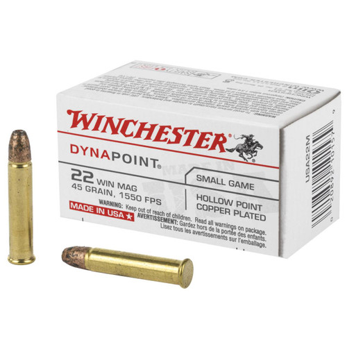 Winchester USA White Hyper Velocity Centerfire CP Cartridge HP Ammo