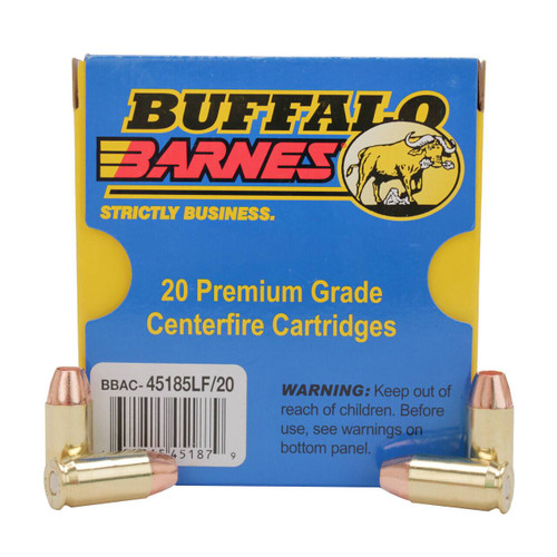 Buffalo Bore BuffaloBarnes Strictly Business P Barnes TAC XP Lead Free Ammo