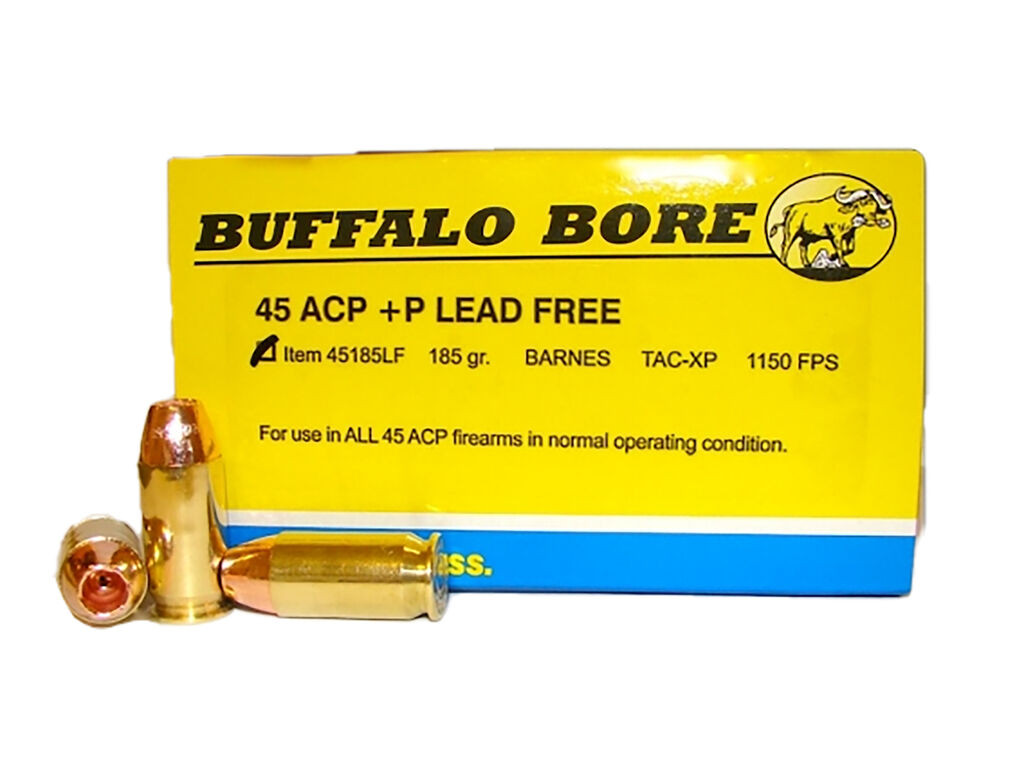 Buffalo Bore Buffalo-Barnes Strictly Business Barnes TAC-XP Lead Free Case +P Ammo