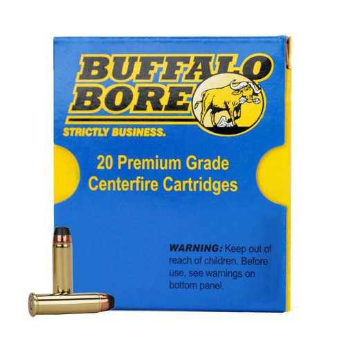 Buffalo Bore Low Recoil Strictly Business Rem Hard Cast Ammo