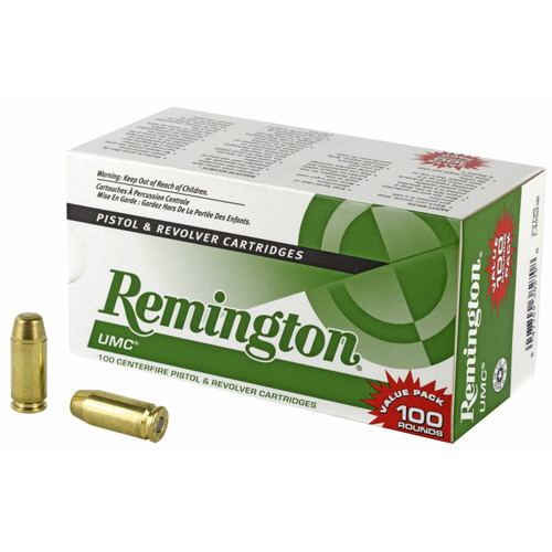 Remington UMC Subsonic Centerfire Smith & Wesson Cartridge FMJ Ammo