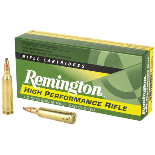 Remington High Performance Hyper Velocity Centerfire Pointed SP Cartridge Ammo