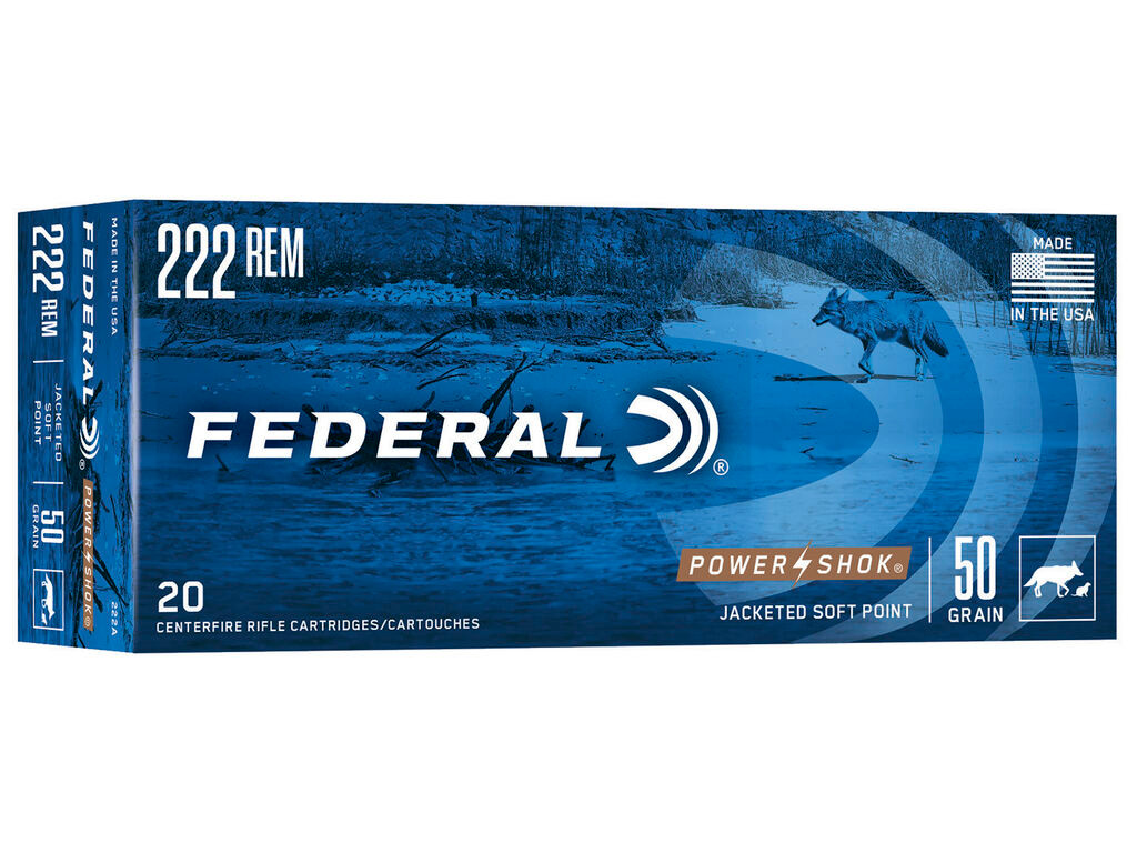 Federal Power-Shok Case JSP Ammo