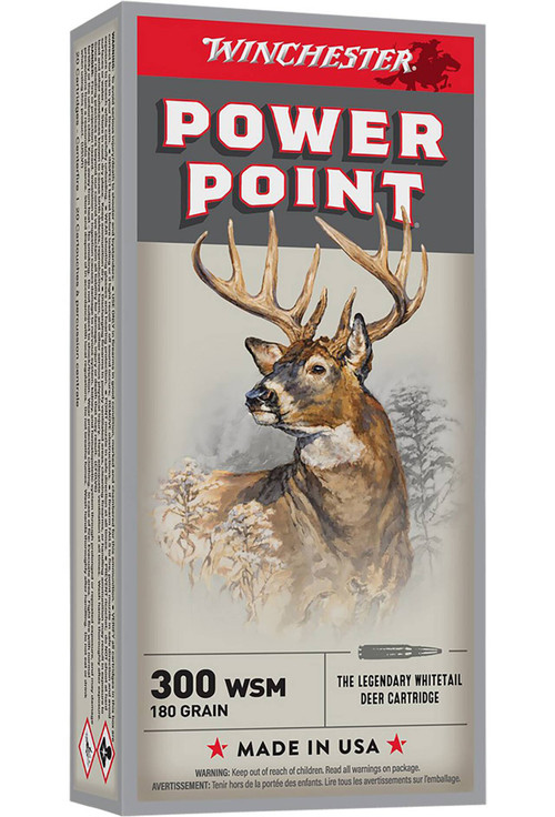 Winchester Power-Point Hyper Velocity Centerfire Power Point Cartridge Ammo