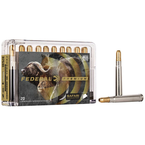 375 H&H Mag Ammo - Federal Safari Hyper Velocity Centerfire Ammo Trophy Bonded Sledgehammer Solid Federal Safari Hyper Velocity Centerfire Trophy Bonded Sledgehammer Solid Ammo