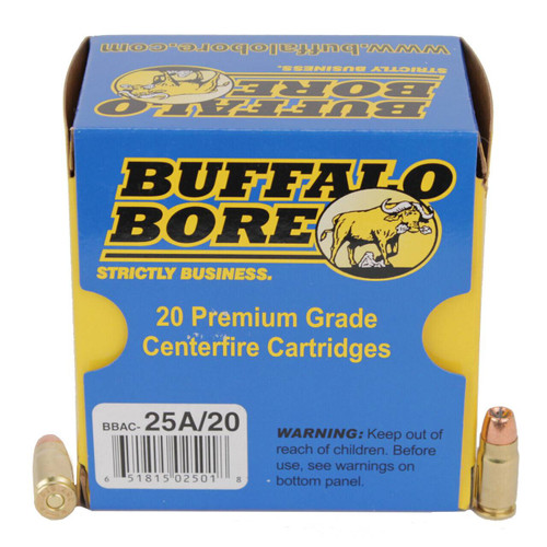 Buffalo Bore Heavy Strictly Business JHP Ammo