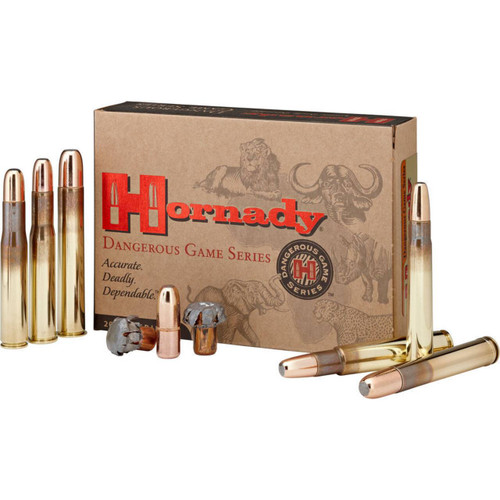 416 Ruger Ammo - Hornady Dangerous Game Hyper Velocity Centerfire Ammo DGX Bonded Cartridge Hornady Dangerous Game Hyper Velocity Centerfire DGX Bonded Cartridge Ammo